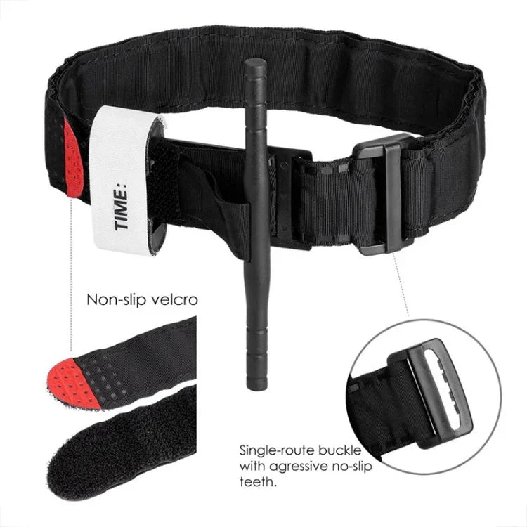 Tragbares Outdoor Einhand-Notfall-Schnallen-Arterien-Tourniquet, Arterien-Tourniquet