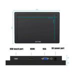 ZGYNK KQ101 HD Embedded Display Industrieller Bildschirm, 10 Zoll Embedded, 15,6 Zoll Embedded, 10 Zoll Resistiv, 15,6 Zoll Resistiv, 10 Zoll Kapazitiv, 15,6 Zoll Kapazitiv