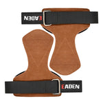 EADEN Klimmzug-Booster-Handschuhe Horizontalstange Rutschfester Handgelenk-Hilfsgurt Fitness-Armschutz, S, M