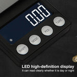 Hochpräzise elektronische Waage, Mini tragbare Schmuck-Medizinwaage, 500g/0,1g, 100g/0,01g, 200g/0,01g, 300g/0,01g, 500g/0,01g, 1000g/0,1g