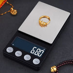Hochpräzise elektronische Waage, Mini tragbare Schmuck-Medizinwaage, 500g/0,1g, 100g/0,01g, 200g/0,01g, 300g/0,01g, 500g/0,01g, 1000g/0,1g