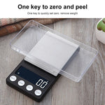Hochpräzise elektronische Waage, Mini tragbare Schmuck-Medizinwaage, 500g/0,1g, 100g/0,01g, 200g/0,01g, 300g/0,01g, 500g/0,01g, 1000g/0,1g