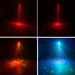 MN-R60 USB wiederaufladbares Mini-Laserlicht mit Sprachsteuerung, Weihnachts-Home-Entertainment-Blitz-LED-Laser-Atmosphärenlicht, Bühnenlicht