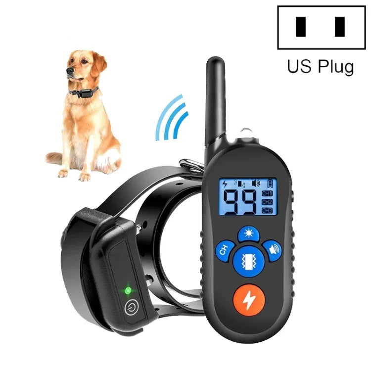 Elektronisches, wasserdichtes Hundehalsband mit 800 m Reichweite, elektrischer Antibellvorrichtung und Vibrationswarnung, Modell 556-1, 556-2, 556-3