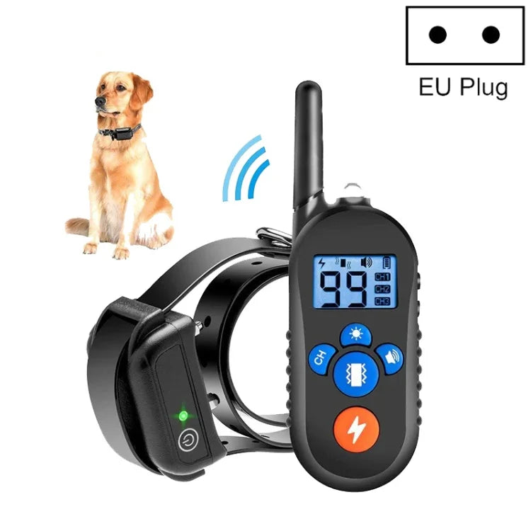 Elektronisches, wasserdichtes Hundehalsband mit 800 m Reichweite, elektrischer Antibellvorrichtung und Vibrationswarnung, Modell 556-1, 556-2, 556-3