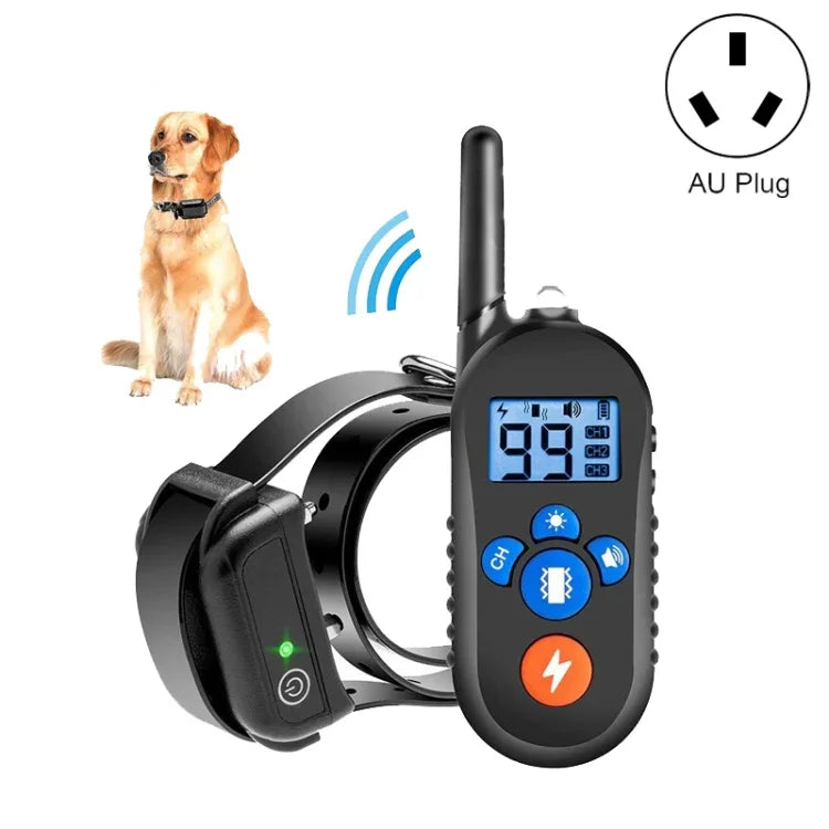 Elektronisches, wasserdichtes Hundehalsband mit 800 m Reichweite, elektrischer Antibellvorrichtung und Vibrationswarnung, Modell 556-1, 556-2, 556-3