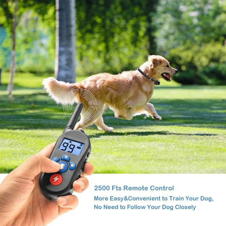 Elektronisches, wasserdichtes Hundehalsband mit 800 m Reichweite, elektrischer Antibellvorrichtung und Vibrationswarnung, Modell 556-1, 556-2, 556-3