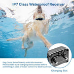 Elektronisches, wasserdichtes Hundehalsband mit 800 m Reichweite, elektrischer Antibellvorrichtung und Vibrationswarnung, Modell 556-1, 556-2, 556-3