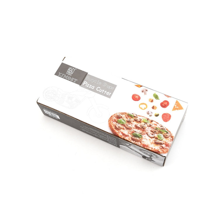 Edelstahl-Motorrad-Form Pizza-Schneider Rollschneider Pizza-Werkzeug, Motorrad