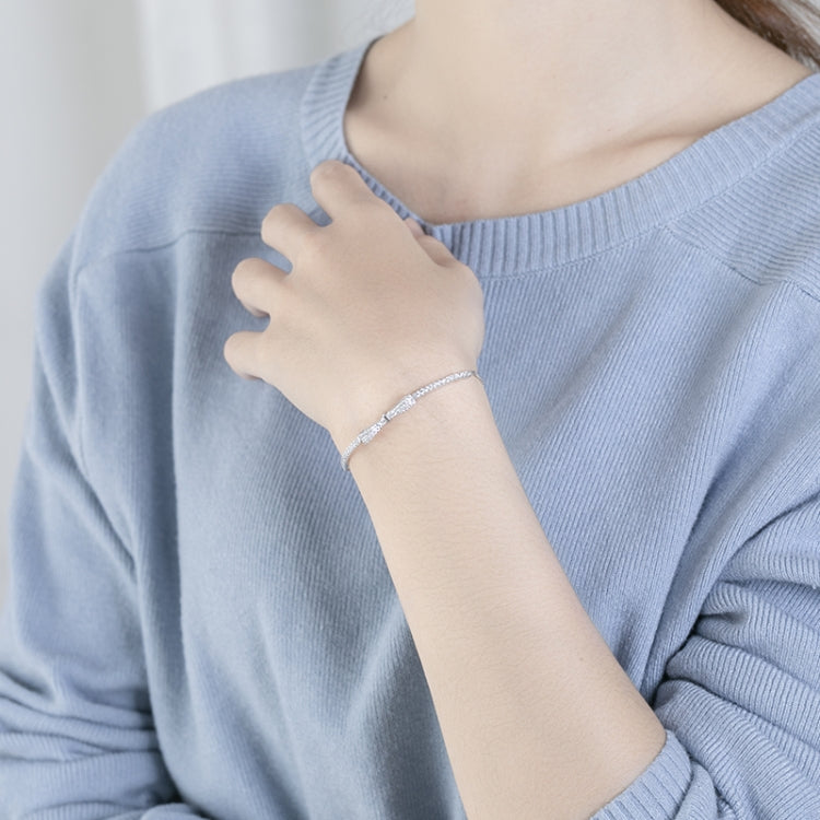 925 Sterlingsilber Armband Schleife Mädchen Stretcharmband