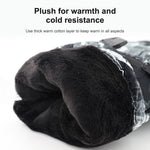Winter Thermal Ski Gloves Outdoor Waterproof Velvet Gloves Thickening Touch Screen Motorcycle Gloves, M, L, XL