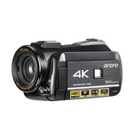 ORDRO AC3 3,1 Zoll IPS Bildschirm 4K Full HD 13MP Nachtsicht WiFi Live Camcorder DV Digitalkamera, Standard, Standard + Mikrofon, Standard + Mikrofon + Handhalterung, Standard + Mikrofon + Zusatzlicht