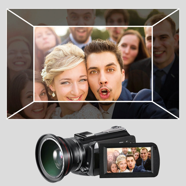 ORDRO AC3 3,1 Zoll IPS Bildschirm 4K Full HD 13MP Nachtsicht WiFi Live Camcorder DV Digitalkamera, Standard, Standard + Mikrofon, Standard + Mikrofon + Handhalterung, Standard + Mikrofon + Zusatzlicht