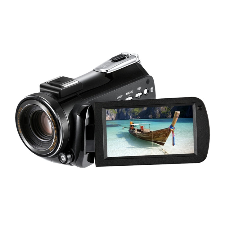 ORDRO AC5 4K HD Nachtsicht WiFi 12X Optischer Zoom Digitale Video DV Kamera Camcorder, Standard, Standard + Mikrofon, Standard + Mikrofon + Handhalterung, Standard + Mikrofon + Zusatzlicht