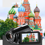 ORDRO AC5 4K HD Nachtsicht WiFi 12X Optischer Zoom Digitale Video DV Kamera Camcorder, Standard, Standard + Mikrofon, Standard + Mikrofon + Handhalterung, Standard + Mikrofon + Zusatzlicht