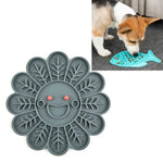 Haustier Katze und Hund Silikon Anti-Schling-Napf, Fisch-Typ, Pfoten-Typ, Blumen-Typ