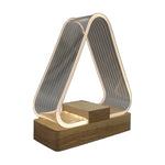 USB Einfache Schreibtischlampe LED Acryl Nachtlicht