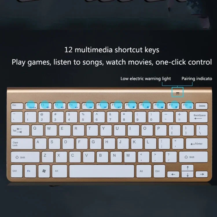 Externe USB-Tastatur und Maus für Notebooks und Desktop-Computer, universelle Mini-Funktastatur und -maus, Tastatur- und Maus-Set