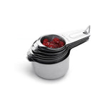 7 in 1 304 Edelstahl Messbecher-Set Backzubehör, 7 in 1 Messlöffel
