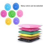 3-teiliges Baby-Pflege-Set mit lufthärtendem, weichem Ton für Hand- und Fußabdrücke, Blau, Grün, Rosa, Lila, Orange, Rot, Weiß, Gelb