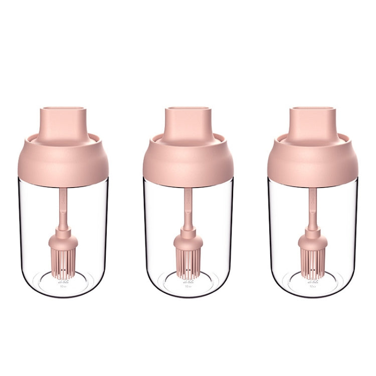 3er-Set Macaron-Band, feuchtigkeitsdichter Deckel, Löffel, eine Gewürzdose, Glas-Gewürzflasche mit Etikett, Gewürzflasche, Honigflasche, Pinselölflasche
