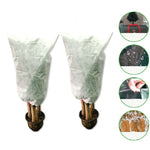 2 STK Pflanzen Frostschutz-Abdeckung Herbst- und Winter-Kälteschutz Baumabdeckung Vlies Pflanzenschutz-Antifrostbeutel, 0,8mx1,2m, 0,6mx0,8m, 1,2x1,8m, 0,8mx1m