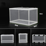 Großer Aquarien-Inkubator, kleines Fisch-Isolationsnetz, tropisches Fischzuchtbox, ohne Trennwand