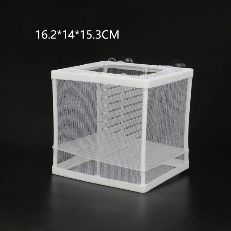 Kleine Größe Mit Zwischenwand Inkubator Kleiner Fisch Isolationsbox Netz Tropischer Fisch Zuchtbox, Mit Zwischenwand