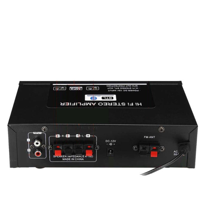G919 Smart Digital Leistungsverstärker mit integriertem Bluetooth / USB / SD / FM Mini-Leistungsverstärker, EU-Stecker