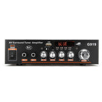 G919 Smart Digital Leistungsverstärker mit integriertem Bluetooth / USB / SD / FM Mini-Leistungsverstärker, EU-Stecker