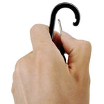 Multifunktionaler Outdoor-Nylon-Seil-Karabiner-Schlüsselanhänger, Nylon-Seil (Armeegrün), Nylon-Seil (Schwarz), Nylon-Seil (Braun), Nylon-Seil (Dunkelblau)