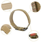 Multifunktionale, verstellbare Hundeleine für Outdoor-Training, strapazierfähiges und zugfestes Halsband, Größen: M, L, XL