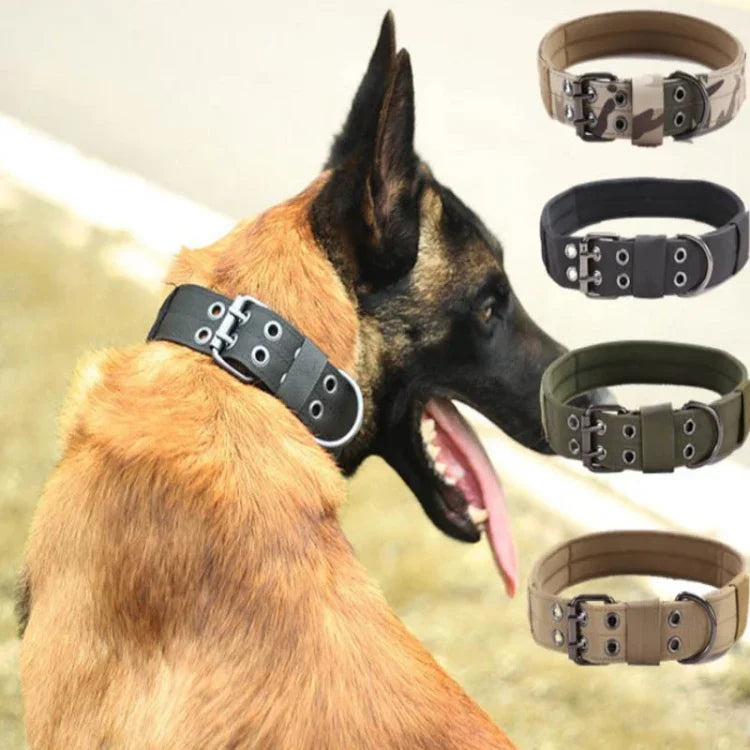 Multifunktionale, verstellbare Hundeleine für Outdoor-Training, strapazierfähiges und zugfestes Halsband, Größen: M, L, XL