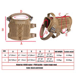 Trainingsweste für Hunde, Outdoor-Ausrüstung, Haustierbekleidung, M, L
