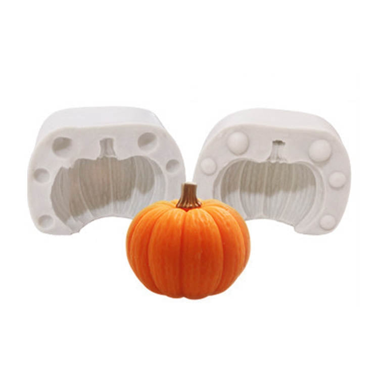 Halloween Dreidimensionale Kürbiskuchen DIY Duftkerzen-Silikonform, SW-36, SW-37, SW-45, SW-46, SW-47, ZW-57, ZW-109