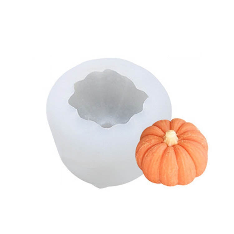 Halloween Dreidimensionale Kürbiskuchen DIY Duftkerzen-Silikonform, SW-36, SW-37, SW-45, SW-46, SW-47, ZW-57, ZW-109