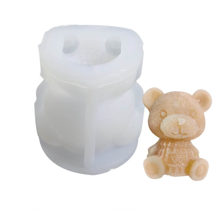 Cartoon-Milchtee Kaffee Bär Eiswürfel Silikonform Aromatherapie Kerze Gips Epoxidform, MC-98, MC-152, MC-153, MC-154, MC-149, MC-150, MC-143, MC-151