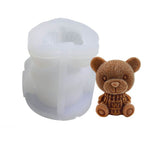 Cartoon-Milchtee Kaffee Bär Eiswürfel Silikonform Aromatherapie Kerze Gips Epoxidform, MC-98, MC-152, MC-153, MC-154, MC-149, MC-150, MC-143, MC-151