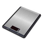 Edelstahl Küchenwaage Haushalt Lebensmittel Elektronische Waage, 5kg/1g, 10kg/1g