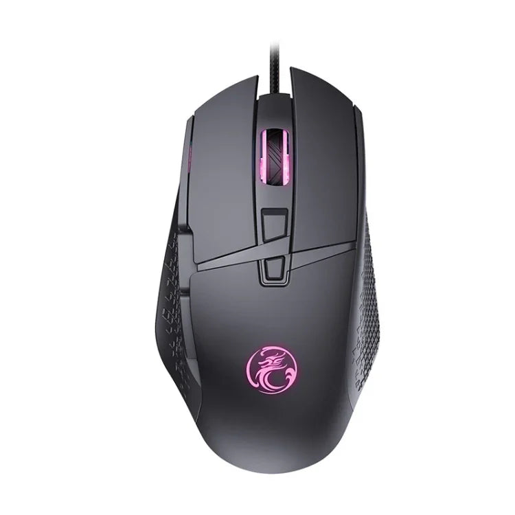 iMICE T91 8-Tasten 7200DPI USB-Kabelgebundene Gaming-Maus mit Beleuchtung, Kabellänge: 1,8 m