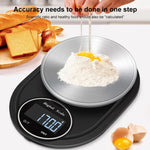 Home Kitchen Elektronische Waage Hochpräzise Edelstahl Schmuckwaage, gesäumt 5kg/1g, ungesäumt 5kg/1g, gesäumt 3kg/0.1g, ungesäumt 3kg/0.1g, gesäumt 5kg/0.1g, ungesäumt 5kg/0.1g