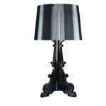 LED Bettlampe Schlafzimmer Wohnzimmer Acryl Tischlampe Nachttischlampe Lampenschirm Tischlicht Nacht, Schwarz, Transparent