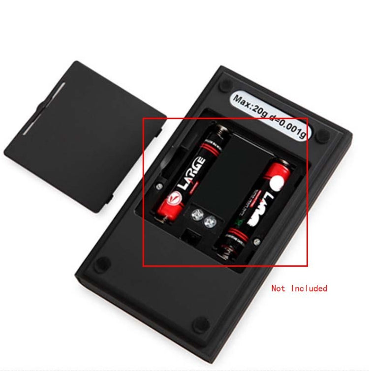 Hochpräzise tragbare Schmuckwaage Mini-Elektronikwaage Präzisions-Karatwaage, 10g/0,001g, 20g/0,001g, 50g/0,001g, 100g/0,001g