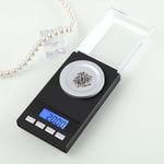 Hochpräzise tragbare Schmuckwaage Mini-Elektronikwaage Präzisions-Karatwaage, 10g/0,001g, 20g/0,001g, 50g/0,001g, 100g/0,001g