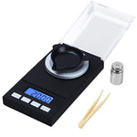 Hochpräzise tragbare Schmuckwaage Mini-Elektronikwaage Präzisions-Karatwaage, 10g/0,001g, 20g/0,001g, 50g/0,001g, 100g/0,001g