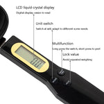 Elektronischer Messlöffel ABS, Löffel-Wiege-Messwerkzeug, Spezifikation: 500g/0.1g, 500g/0.1g ABS Weiß, 500g/0.1g ABS Schwarz