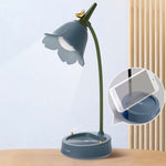 GIVELONG Waldvogel LED Touch USB Tischlampe mit Handyhalter Schlafzimmer Nachttischlampe, GL361-1 Rot, GL361-2 Gelb, GL361-3 Blau, GL361-4 Grün, GL362-1 Pink, GL362-2 Gelb, GL362-3 Blau, GL362-4 Grün, GL363-1 Rot, GL363-2 Gelb