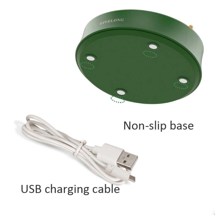 GIVELONG Waldvogel LED Touch USB Tischlampe mit Handyhalter Schlafzimmer Nachttischlampe, GL361-1 Rot, GL361-2 Gelb, GL361-3 Blau, GL361-4 Grün, GL362-1 Pink, GL362-2 Gelb, GL362-3 Blau, GL362-4 Grün, GL363-1 Rot, GL363-2 Gelb