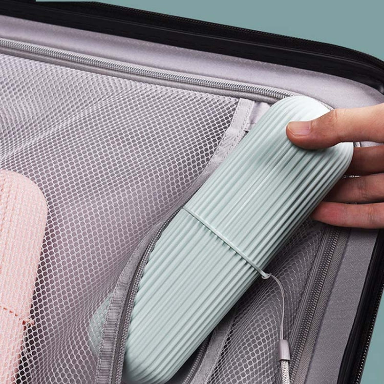 1 Stück einfacher Reise-Waschbecher, tragbare Zahnbürsten-Aufbewahrungsbox, multifunktionaler Putzbecher