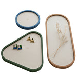 Desktop Aufbewahrungsschale, , Oval (Warmbraun), , Dreieck (Warmbraun), , Rund (Warmbraun), , Oval (Dunkelgrün), , Dreieck (Dunkelgrün), , Rund (Dunkelgrün), , Oval (Grüner Lotus), , Dreieck (Grüner Lotus)